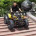 Lớn và nhỏ bò ATV bốn bánh off-road xe máy xăng điện leo núi người lớn xe máy 250 trục truyền Xe đạp quad