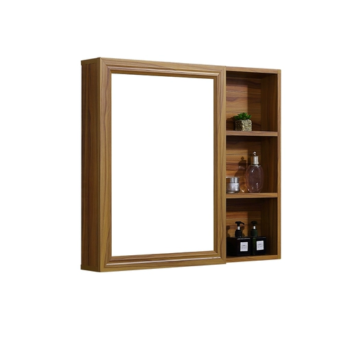 Зеркальное зеркало в ванной комнате космический алюминиевый сплав зеркал коробка туалет