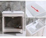 Космический алюминиевый шкаф шкаф балкона керамика стиральная пруд, бассейн прачечной на пол, комбинация шкафа для ванной комнаты