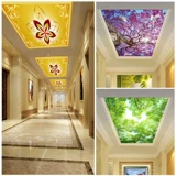 Глянцевое потолочное украшение для гостиной для коридора, 3D