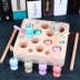 đồ chơi giáo dục cho trẻ em 0-1-2 màu kỹ thuật số nhận hai bé trai 3 tuổi và trẻ em gái câu cá từ phù hợp với rung Đồ chơi bằng gỗ