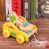 Trẻ sơ sinh và trẻ nhỏ chơi, động vật kéo walker 0-1-2-3 năm bé cũ tủy đồ chơi giáo dục xe tay Đồ chơi bằng gỗ