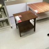 Ikea Homency Poicking Lenap маленькая квартира гостиная для хранения кофейня боковой стол