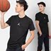 Nike Nike tay áo ngắn nam AIR JORDAN nửa tay áo AJ bóng rổ lỏng thoáng khí AR7416-013 - Áo phông thể thao áo thun lining Áo phông thể thao