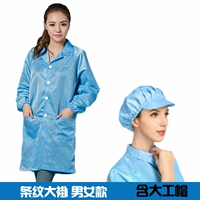 Синее пальто для отправки женщин -рабочих