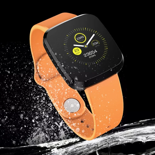 Водонепроницаемое умное устройство, часы, отслеживает сердцебиение, измеряет давление, bluetooth