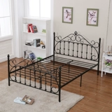 Современная упрощенная железная кровать принцесса железная кровать 1,2 метра односпальная кровать дети 1,5 метра 1,8 метра с двуспальной кроватью железной кровать