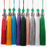 Высококлассная китайская шелковая подвеска с кисточками из грецкого ореха, ткань, фонарь