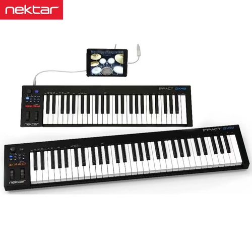 Nektar IMPACT GX49 GX61 49 КЛЮЧ 61 Ключ MIDI клавиатура совместима с подлинной бесплатной доставкой iOS