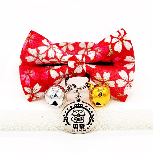 Чокер, колокольчик, галстук-бабочка с бантиком, домашний питомец, кот, делается под заказ