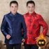 Áo khoác nam nam trung niên mùa đông áo khoác giản dị nam quốc phục Trung Quốc Tang phù hợp với quần áo nam.