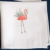 Su thêu khăn tay diy kit người mới bắt đầu còng tay pula gói vật liệu maple leaf flamingo pattern thêu tranh thêu chữ tâm Bộ dụng cụ thêu