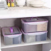 Millet phân loại tủ lạnh cung cấp đa chức năng với xẻng thô hạt nhỏ cửa hàng bách hóa kết hợp hộp lưu trữ đậu trong suốt nhà bếp - Trang chủ