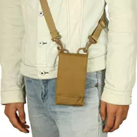 Тактическая двухэтажная сумка на одно плечо, поясная сумка, сумка-органайзер, для бега