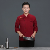 Красный лонгслив