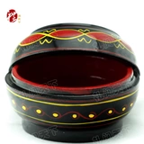 Liangshan Yi Lacquerware Jewelry Box национальный ремесленник Daliangshan Specialty Xichang Specialty Sichuan Specialty