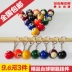 Billiards Keychain Pendant Đen Tám 16 Balls Móc Chìa Khóa Trang Sức Mini Billiard Mặt Dây Chuyền Quà Tặng Bi-a