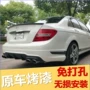 07-13 Mercedes-Benz C-class cánh sau Mercedes-Benz C200 C300 W204 C180 sửa đổi C63 08 09 10 11 - Sopida trên độ đuôi gió xe ô tô