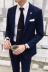 Suit nam phù hợp với phiên bản Hàn Quốc của Slim kinh doanh giản dị Anh gió phù hợp với hai mảnh đẹp trai chú rể phù hợp với xu hướng nhỏ - Suit phù hợp suit nam Suit phù hợp
