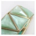 99 carat Thời trang châu Âu và châu Mỹ Trà xanh mai đẹp hình học đàn hồi rộng vòng đeo tay thương hiệu (OW) Vòng đeo tay Cuff