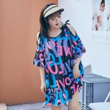 Вместительный и большой купальник, раздельный комплект, большой размер, 3 предмета, по фигуре