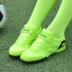 2019 mới lưới vải giày bóng đá thoáng khí nam và nữ giày thể thao trẻ em TF gãy móng nhân tạo thi đấu đào tạo cỏ - Giày bóng đá giày đá bóng Giày bóng đá