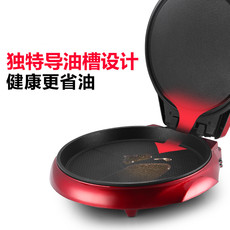 Электрическая блинница 正品大号大型家用加深悬浮电饼铛超大口径加大烤盘双面烙饼机40锅