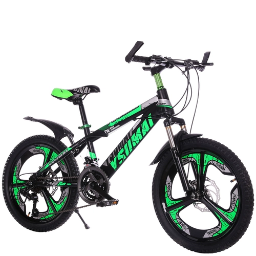 Горный детский велосипед с тормозной системой для мальчиков для школьников, 6-7-8-9-10-11-12 лет