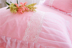 Shen Hao nhà dệt new single-layer bông pha lê tình yêu ren giường váy cotton giường bìa Công Chúa mùa xuân và mùa hè ren trải giường Váy Petti
