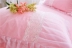 Shen Hao nhà dệt new single-layer bông pha lê tình yêu ren giường váy cotton giường bìa Công Chúa mùa xuân và mùa hè ren trải giường ga giường viền họa tiết Váy Petti