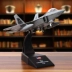 1: 100F22 máy bay mô hình mô phỏng tàng hình máy bay chiến đấu hợp kim Mỹ F-22 Raptor tĩnh thành đồ trang trí