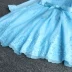 Váy bé gái xuân hè 2018 mới sáu chiếc váy cotton dài tay cho bé gái 9 tuổi váy công chúa váy trẻ em 10 tuổi Váy