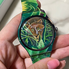 Швейцарские наручные часы swatch斯沃琪瑞士手表moma合作款星空艺术礼盒男女情侣表 suoz333