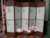 Mục vụ khung gỗ rắn phân vùng vải màn hình Trung Quốc hiên cửa sổ gấp màn hình khách sạn phân vùng màn hình văn phòng