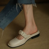 Белые сандалии, обувь, слайдеры, тапочки, туфли, летние лоферы, коллекция 2021