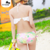 Divana Hàn Quốc áo tắm nữ hoa bikini hai mảnh áo tắm chia ngực áo tắm nữ - Bikinis đồ tắm biển nữ cao cấp Bikinis