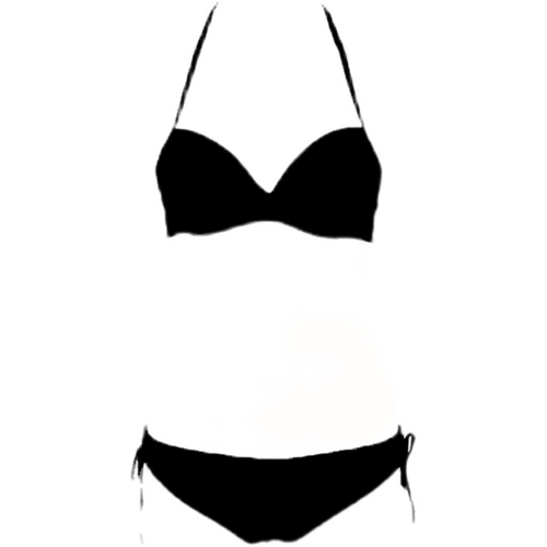 Поддерживающий сексуальный купальник, черные трусы