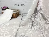 Летнее свадебное платье, ткань, украшение, с вышивкой