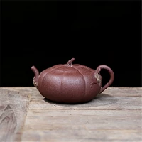 Yixing Dingshan Heliu Zisha nồi handmade đích thực nổi tiếng nghệ sĩ dân gian handmade bí ngô đồ gốm đất sét