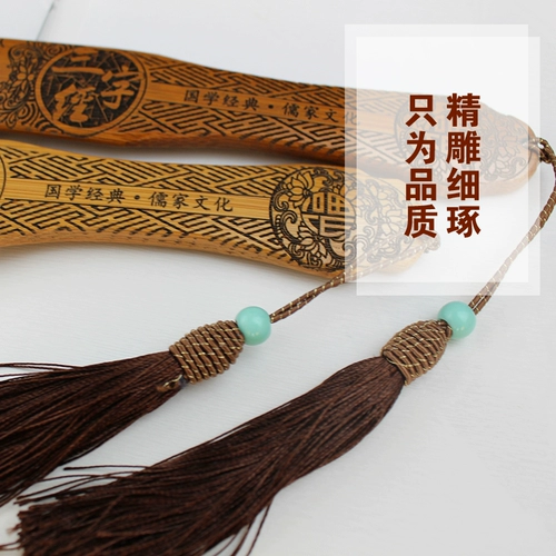 Кольцевой правитель Whip Home Creative Bamboo Craft Festival для отправки характерных подарков учителей может быть настраиваемым логотипом