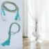 Curtain tua cái kẹp cà vạt phòng khách hiện đại phong cách châu Âu tối giản ren tránh buộc hoang dã móc màn khóa treo bóng - Phụ kiện rèm cửa