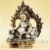 Чистое медное желтое богатство Бога Статуя медного