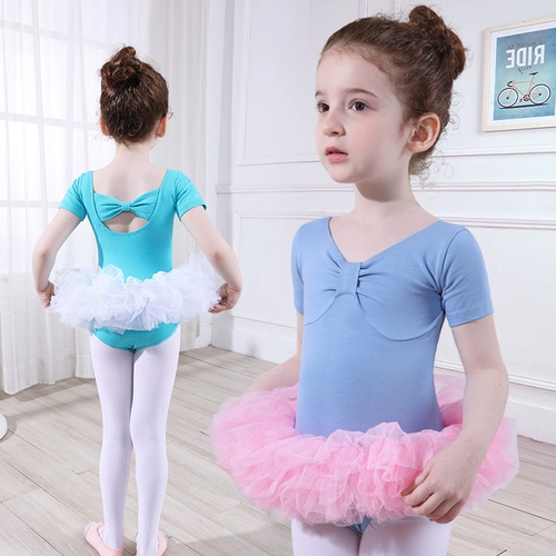 Детская весенняя спортивная одежда, танцующий лонгслив, костюм для раннего возраста, юбка-пачка