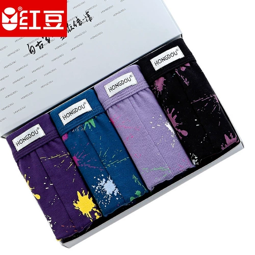 Эластичные хлопковые штаны, дышащие трусы, нижнее белье, высокая талия