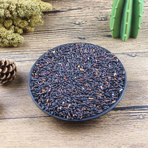 Северо -восточное семейство Синьлиан произвело черный клейкий рис.