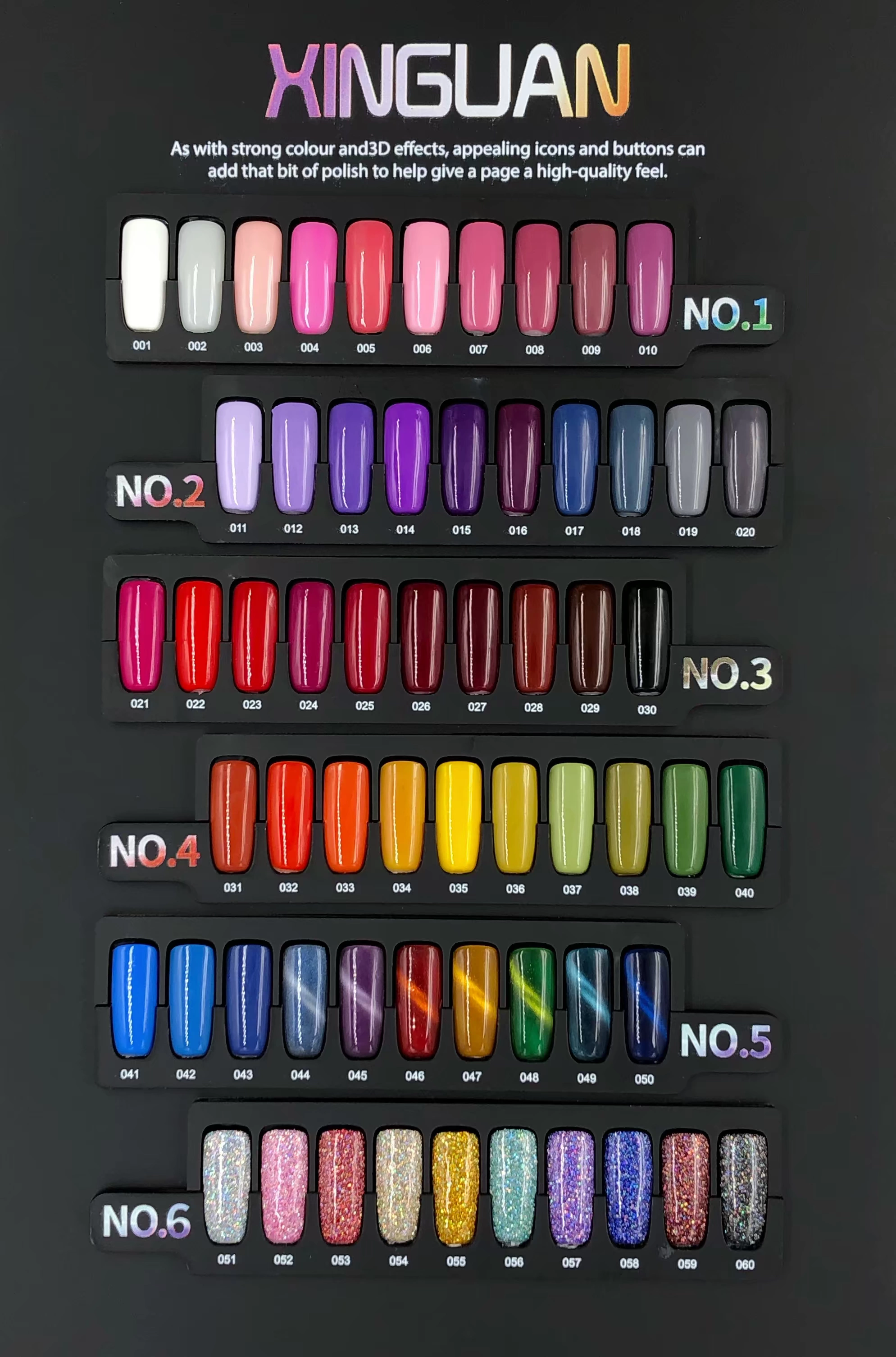 Xiaomanguo Nail Art New 60 Color Resin Nail Polish Glue Manicure Package Dụng cụ làm lông mi - Công cụ Nail
