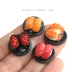 NIGani độc quyền mô phỏng phiên bản mới của trò chơi chơi cá hồi sáng tạo nhỏ sushi trâm cài kim ghim lại - Trâm cài cài áo Trâm cài