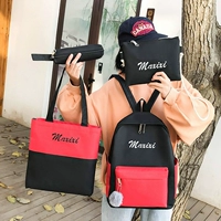Ранец, брендовый рюкзак, сумка через плечо, в корейском стиле, для средней школы, 2020 года