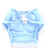 Хлопковая пеленка, детские дышащие водонепроницаемые штаны для новорожденных для младенца, 3 шт, фиксаторы в комплекте, можно стирать