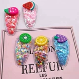 Блестки для ногтей, заколка для волос, прозрачные шпильки для волос, подарок на день рождения